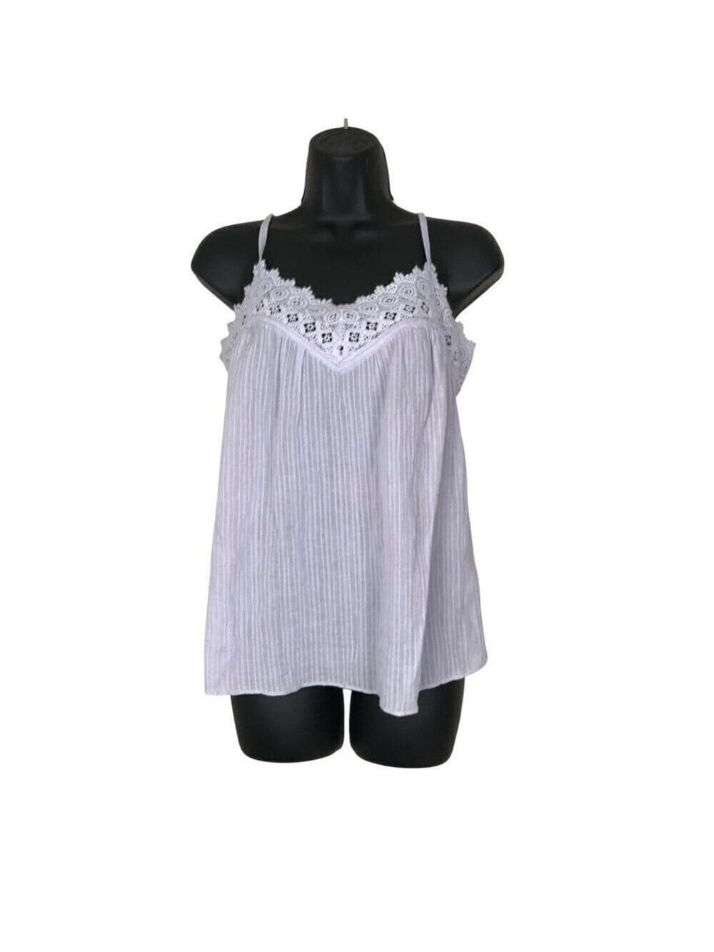 Sundance Violet 100% Cotton Camisole Size S
